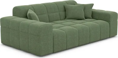 Produktbild von Strukturstoff 2-Sitzer Couch Nivara Grün