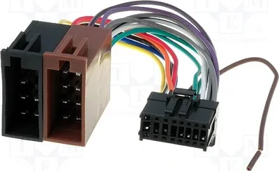 Produktbild von 1x Steckverbinder ISO PIN: 16 Steckverbinder für Panelradioempfänger 1