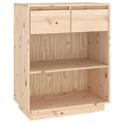 Image de Armoire d'appoint 60x34x75 cm pin massif
