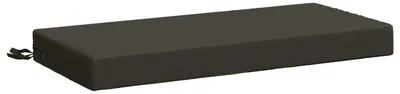 Imagen del producto de Cojín de banco SOEST 100% Poliéster Gris antracita