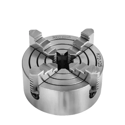 Produktbild von Manuelles Drehfutter, 125mm, unabhängig umkehrbar