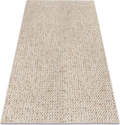 Image de TAPIS - MOQUETTE CASABLANCA crème blanc 100x150 cm