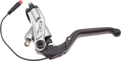 Image de Levier de frein hydraulique HS33Re 4 doigts noir / argent
