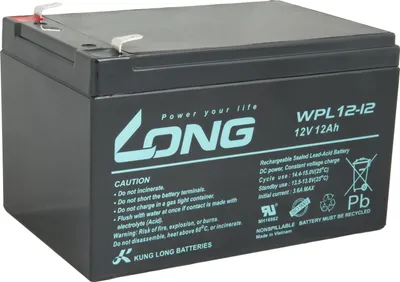 Produktbild von Avacom Long Baterie 12V 12Ah F2 Longlife 9 Let (Wpl12-12)