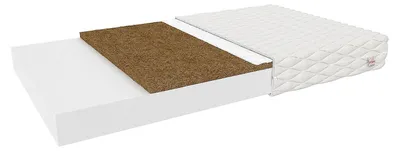 Zdjęcie produktu dla Materac BAMBINO COCO, 60x120 cm, kokosowy, dwustronny