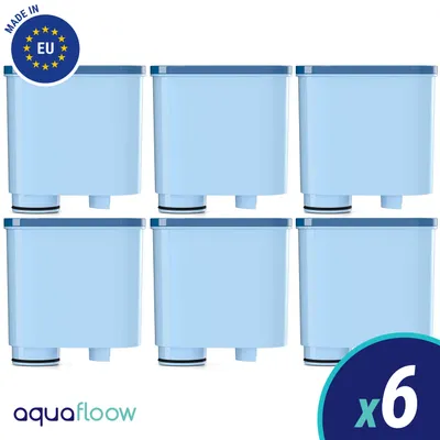 Zdjęcie produktu dla Aquafloow 6x CLEANI filtry wody do ekspresów do kawy Saeco i Philips | Kompatybilny z Philips AquaClean CA6903/10 CA6903/22 CA6903