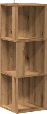 Obrázek produktu pro Rohová skříňka dub artisan 33x33x100 cm kompozitní dřevo
