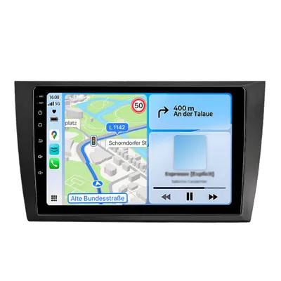 Immagine prodotto di Autoradio per VW Golf VI 6 (2008-2012) con CarPlay wireless, Android Auto, 4G, WiFi, navigatore GPS, processore a 8 core, RDS, DSP, DAB+, Bluetooth, schermo da 9 pollici e memoria 6+128 GB