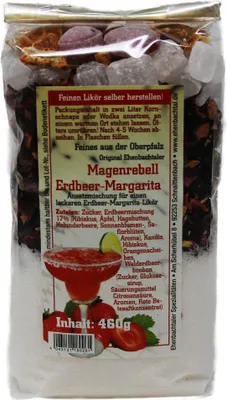 Produktbild von Magenrebell Erdbeer Margarita Ansatzmischung Kräuterlikör 460g