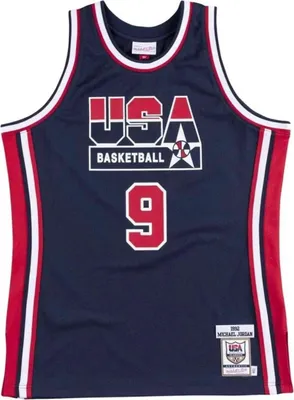 Immagine prodotto di Maglia Mitchell & Ness AJY4GS18414-USANAVY92MJO da Uomo