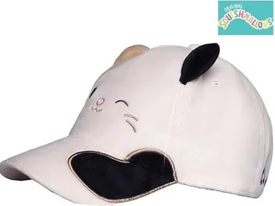 Produktbild von Squishmallows Cap Cameron | Plüsch-Katzenmütze 20x15x10 cm