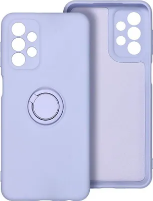 Obrázok produktu pre Puzdro vhodné pre Samsung A57 5G, silikónový krúžok, fialová