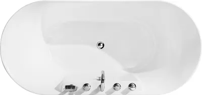 Produktbild von Standbadewanne Badezimmer Acryl Badewanne Wanne Weiß Zeitgenössisch