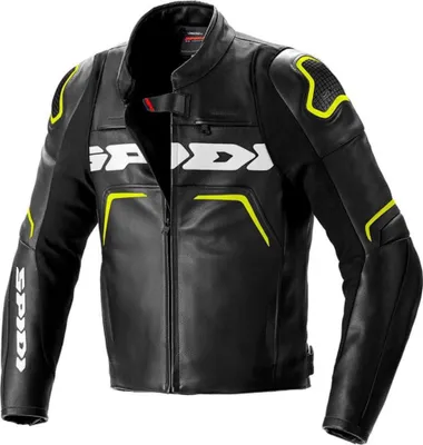 Produktbild von Spidi Evorider 2 Motorrad Lederjacke, schwarz/neon, 52
