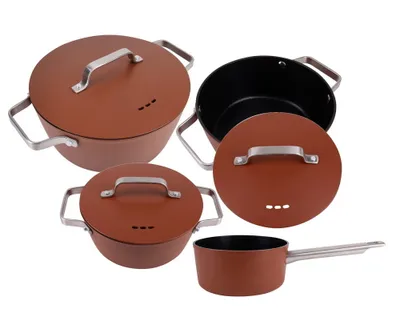 Produktbild von San ignacio 7-tlg. Kochtopfset Kochtopf-Set "Agros"