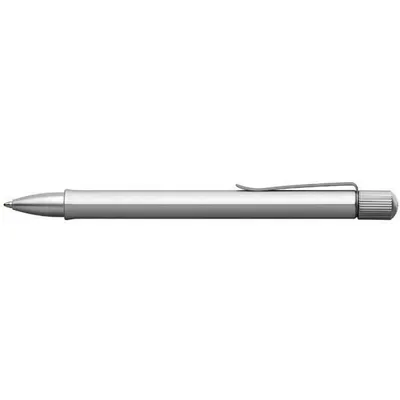Produktbild von FABER-CASTELL Drehkugelschreiber Hexo silber