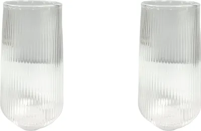 Produktbild von Mulex Stripe-Glas 2er-Set Longdrinkglas Saftgläser