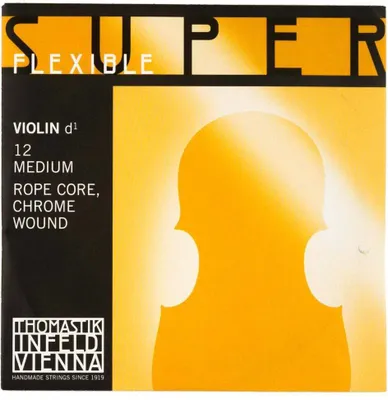 Zdjęcie produktu dla Thomastik Superflexible 12 D Violin 4/4 Medium Struny do skrzypiec