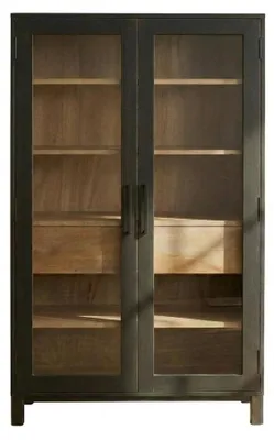 Produktbild von EASY Glasvitrine mit 2 Türen