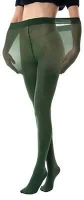 Imagen del producto de Gi&Gi - Pantimedias para mujer, tallas grandes, opacas, 80 den, completamente cubiertas, microfibra, elásticas