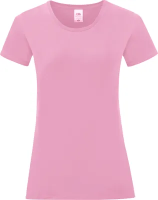 Image de Fruit Of The Loom T-shirt manches courtes femme Iconic PC3400 (S) (Rose pâle)