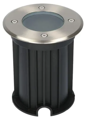 Image de HOFTRONIC - Spot LED au sol 12cm GU10 Dimmable IP67 Inox