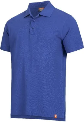 Produktbild von Nitras Motion Tex Light Poloshirt | Gr. L | 100% Baumwolle | königsblau
