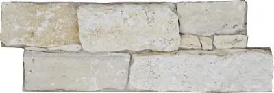 Produktbild von Verblendstein Alpenquarzit 60 x 20 cm weiß