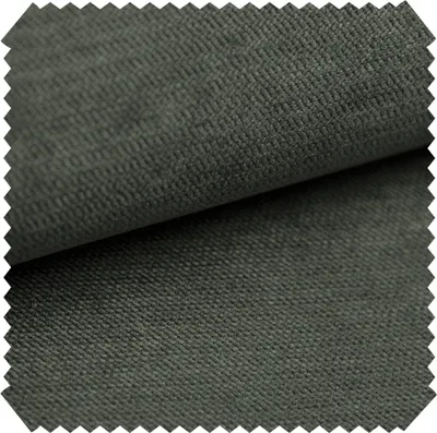 Produktbild von novely® ORMONT - Samtiger Chenille-Stoff - Robuster Möbelstoff - Polsterstoff in 18 Farben - Pflegeleichte Meterware 1lfm - Farbe: 07 Grüngrau