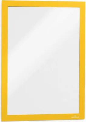Image de DURABLE Cadre d'affichage DURAFRAME® A4, 2 pc, Jaune, 487204