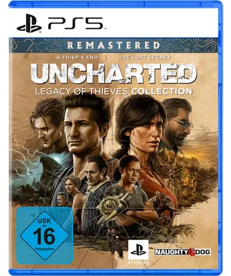 Produktbild von Sony Uncharted: Legacy of Thieves Collection, PlayStation 5, T (Jugendliche), Physische Medien