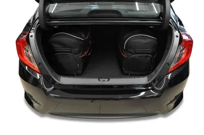 Produktbild von Honda Civic Limousine 2017-2021 Kofferraumtaschen Set 5 Stk