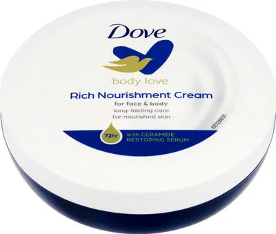 Obrázok produktu pre Dove Rich Nourishment, Krémová, Ženy, Výživný, Zmäkčovadlo, Univerzálne, 150 ml, 1 kusov