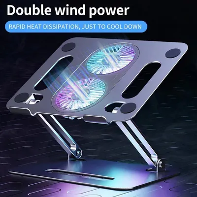 Productafbeelding van DrPhone LSH2 Laptop Houder – 10 -17.3 inch - Vouwbaar- Z-Type - Met