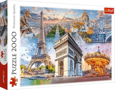 Obrázek produktu pro Puzzle 2000el Víkend v Paříži 27125 Trefl