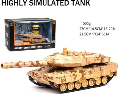 Zdjęcie produktu dla 1 / 32 Symulacja Alloy Toy Model BB bomba z dźwiękiem i kamuflażem światła żółty