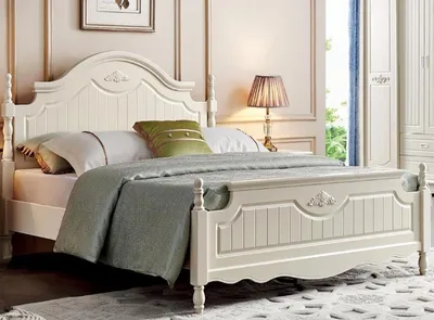 Produktbild von Komfortdoppelbett Weiß Bett Doppelbett Zweibett Komfortbett 140x200 cm