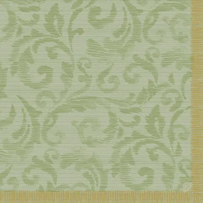 Obrázek produktu pro Duni Dunilin ubrousky Rich Damast Pistachio 40 x 40 cm, balení 45 kusů