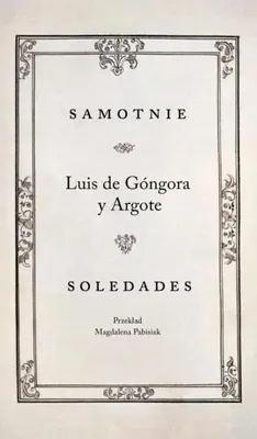 Produktbild von Samotnie - Luis de Góngora y Argote