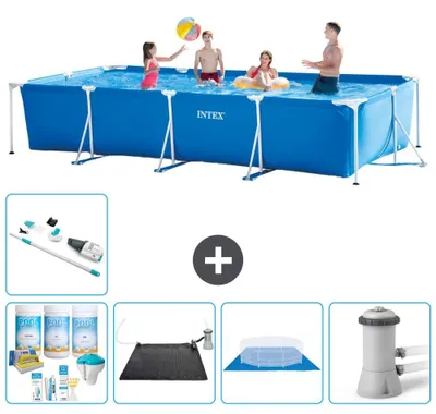Produktbild von Rechteckiger Frame Pool - 450x220x84 cm - 6-teilig S20845