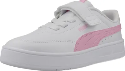 Produktbild von PUMA COURT CLASSIC CLEAN Herren Sneaker in Weiß, sportlicher und bequemer Freizeitschuh