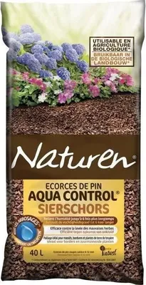 Produktbild von Pinienrinde, Naturen, 40L, Kompostiert, Für Biologische Landwirtschaft Geeignet, Körnung 6-12 mm