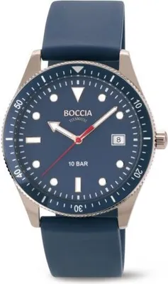 Produktbild von Boccia Uni Uhr Titan 3664-02 blau