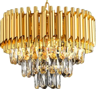 Produktbild von Kronleuchter, 3-stufiges Design, dimmbare Funktion, 100-300W, 5