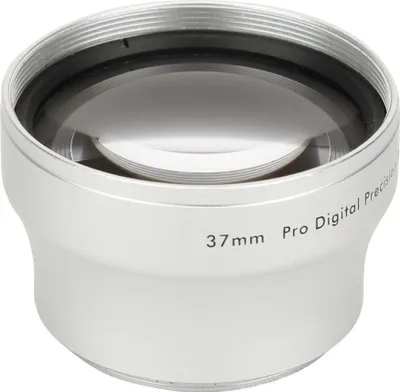 Produktbild von 37 mm 2-faches Vergrößerungskonverterobjektiv aus Aluminiumlegierung für Durchmesserkameras