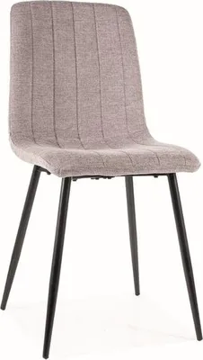 Produktbild von EVERLY Polsterstuhl - schwarz / grau