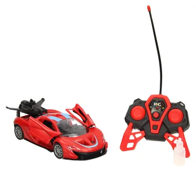 Zdjęcie produktu dla Samochód sportowy RC z funkcją parową, czerwony