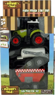 Zdjęcie produktu dla Traktor Z Przyczepą 29X20X10Cm 1601