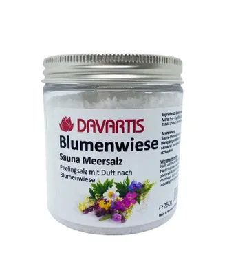 Produktbild von Davartis - Sauna Meersalz Peelingsalz Blumenwiese - 250g