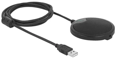 Produktbild von Delock USB Kondensator Mikrofon Omnidirektional für Konferenzen